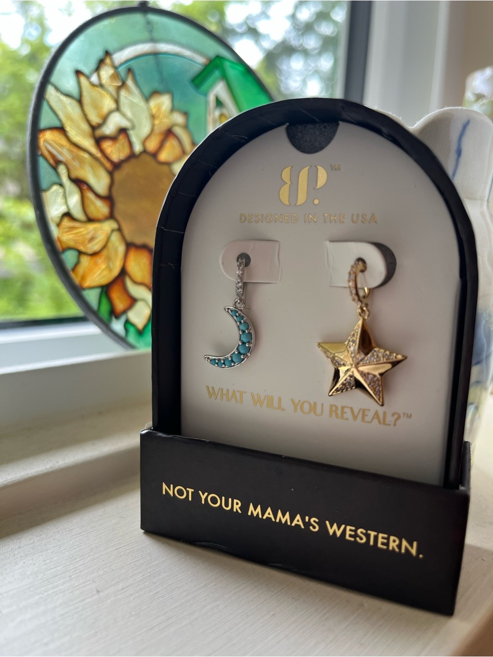 Bomb party outlaw Moon & Star Charm set
